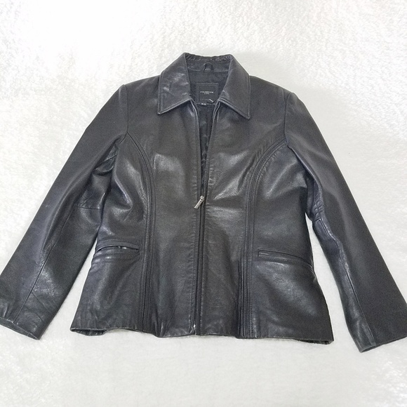 Colebrook & Co Jackets & Blazers - Colebrook & Co Black Leather jacket